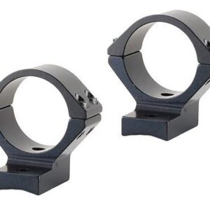 Talley Lightweight Alloy Scope Mounts - Black Anodized - 30mm - Low Weatherby Vanguard