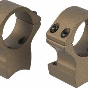 Talley Lightweight Alloy Scope Mount Combo Browning X-Bolt 1" Med - Hell's Canyon Bronze
