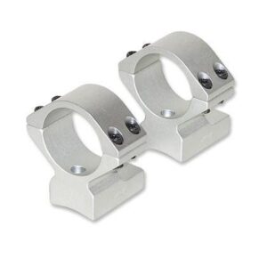 Talley Lightweight Alloy Mount Combo - Silver 1" Medium Kimber 8400
