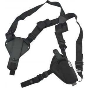 Uncle Mike's Plain Black Nylon Shoulder Holster 8716 AM#16