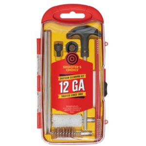 Shooters Choice 12 ga Shotgun Cleaning Kit with Aluminum Rod