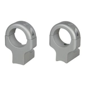 DNZ  Game Reaper 2     2-Piece Ringmount (2 screws) - 1" High Silver Fits Howa 1500 Mossberg 100ATR 4X4 MVP Weatherby Vanguard Remington 7007217227