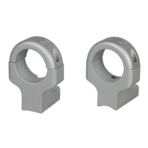 DNZ  Game Reaper 2   2-Piece Scope Mount (2 Screws) - Browning A-Bolt Sako A7 Steyr Long & Short Action - 1" High Silver