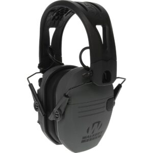 Walker's Razor Tacti-Grip Ear Muffs -Battleship Gray 23NRR