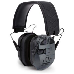 Walkers Ultimate Power Muff Quads W/Aft/Electric/Black