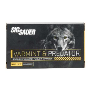 Sig Sauer Varmint & Predator Rifle Ammunition 243 Win 70 gr PT 20/ct