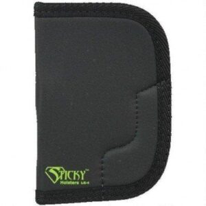 Sticky Holsters Large Sticky Pocket Holster for 3" Revolvers Grey Ambi