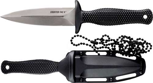 COLD STEEL COUNTER TAC II 3.3" - BOOT/BELT KNIFE SPEAR POINT