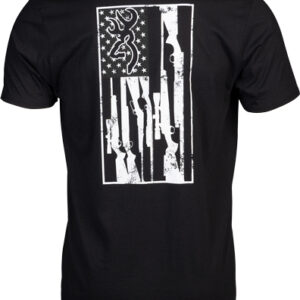 BROWNING SS T-SHIRT BROWNING - LEGACY FLAG BLACK LARGE