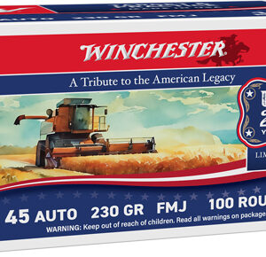 WINCHESTER USA 45 ACP 230GR - FMJ-RN 100RD 250TH ANV 5BX/CS