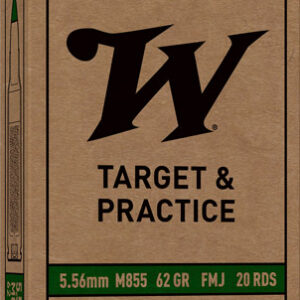 WINCHESTER USA 5.56X45 62GR - GREEN TIP 20RD 50BX/CS