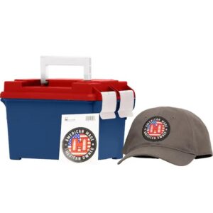 Hornady Frontier 250th Anniversary Ammo Can Combo 5.56mm NATO 55gr FMJ 3240 fps 250/ct w/ Hat and Sticker