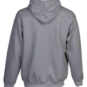 BROWNING HOODIE BRANDED BUCK - MARK HEATHER GRAY LARGE