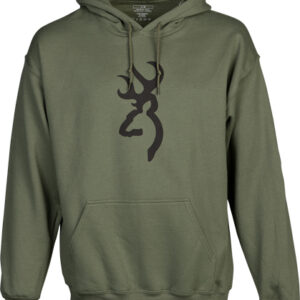 BROWNING HOODIE BACKFENCE - BROWNING ARMS GREEN XLARGE