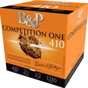 B&P 410 2.5" 1/2OZ #8 - 1210FPS 250RD CASE LOT