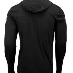 GLOCK HOODED PERFORMANCE LONG - SLEEVE SHIRT 2XL BLACK