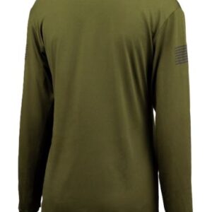 GLOCK LADIES PERFORMANCE LONG - SLEEVE SHIRT MED MILITARY GRN