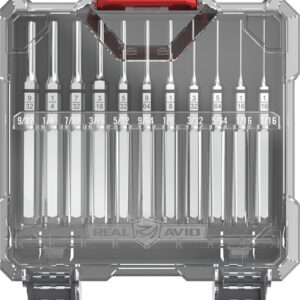 REAL AVID ACCU-PUNCH SET - 11 PIECE ROLL PIN PUNCH SET