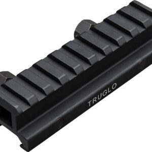 TRUGLO 1-PIECE PICATINNY RISER - MOUNT 3/4" RISE 4" LENGTH