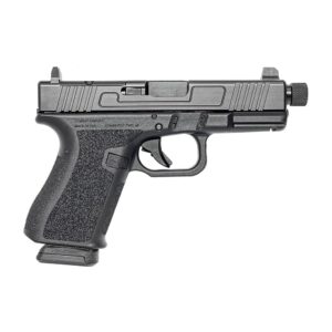 Combat Armory CA19 OR Handgun 9mm Luger 10rd Magazine 4.49" Threaded Barrel Black with Suppressor Height Sights
