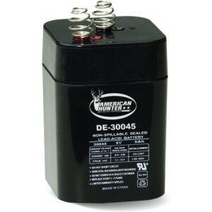 American Hunter Rechargeable Lantern Battery 6V 5A Spring Top