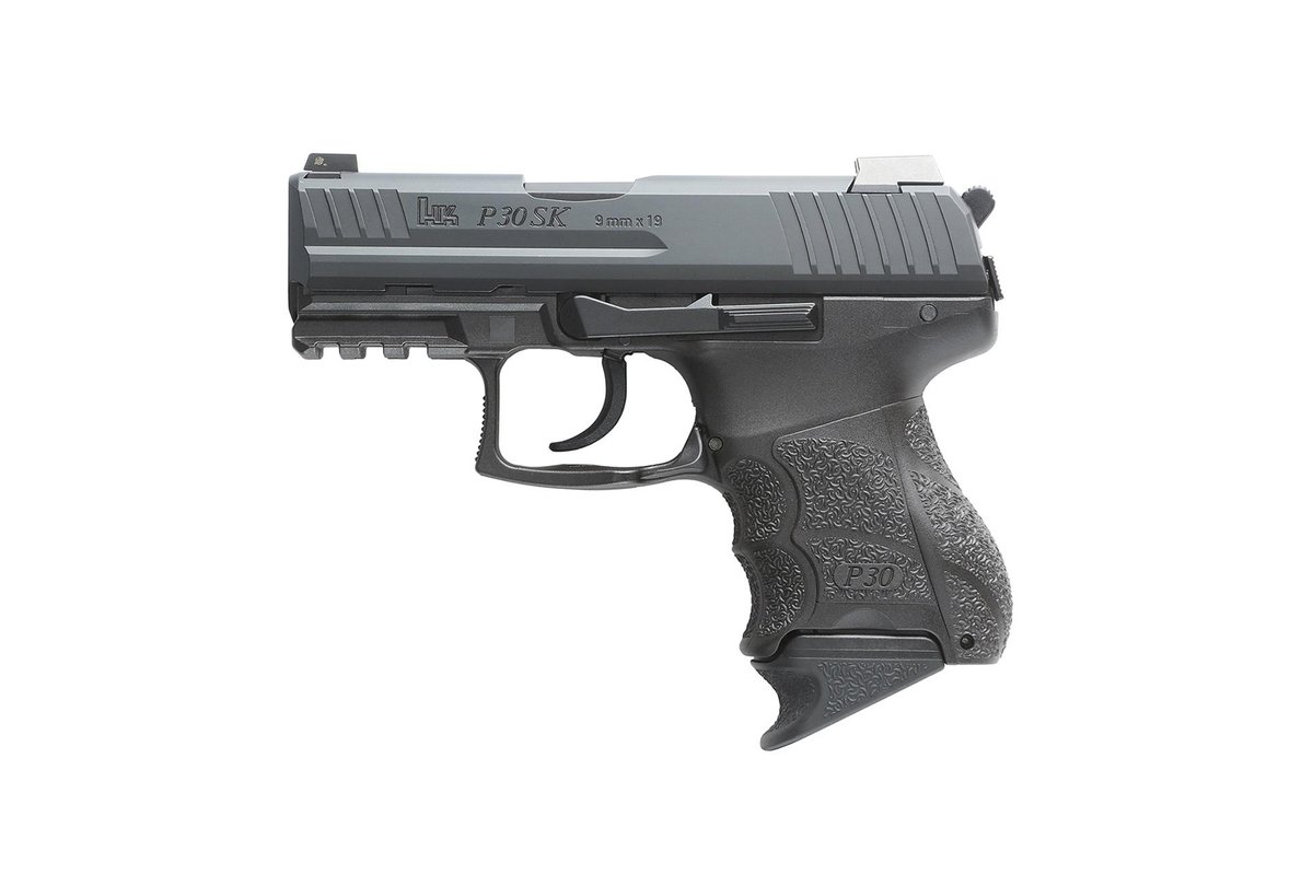 H&K P30SK V3 Handgun 9mm Luger 10rd Magazines(2) 3.27" Barrel Rear Decocking Button