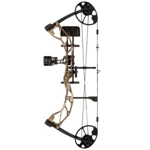 Diamond Archery Radian Compound Bow 305 fps 10-55 lbs RH Mossy Oak Bottomland with Package