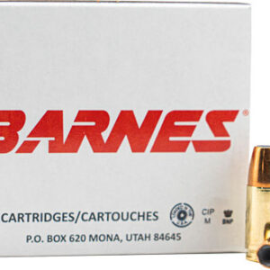 BARNES 9MM 115GR JHP - 20RD 10BX/CS
