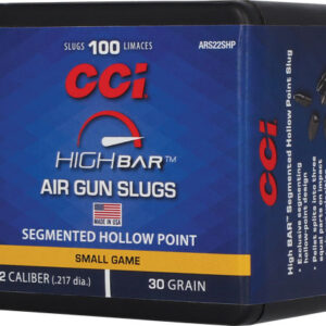 CCI HIGH BAR AIR PELLETS 22 - 30GR HP 100RD BOX 5BX/CS