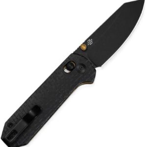 CIVIVI KNIFE YONDER 2.88" - BLACK BURLAP BLACK STONEWASH