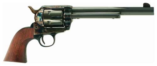 CIMARRON FRONTIER 45LC - PW FS 7.5" CC/BLUED WALNUT