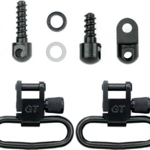 GROVTEC SWIVEL SET FOR RUGER - 10/22#3 & 44 1.25" LOOPS BLK