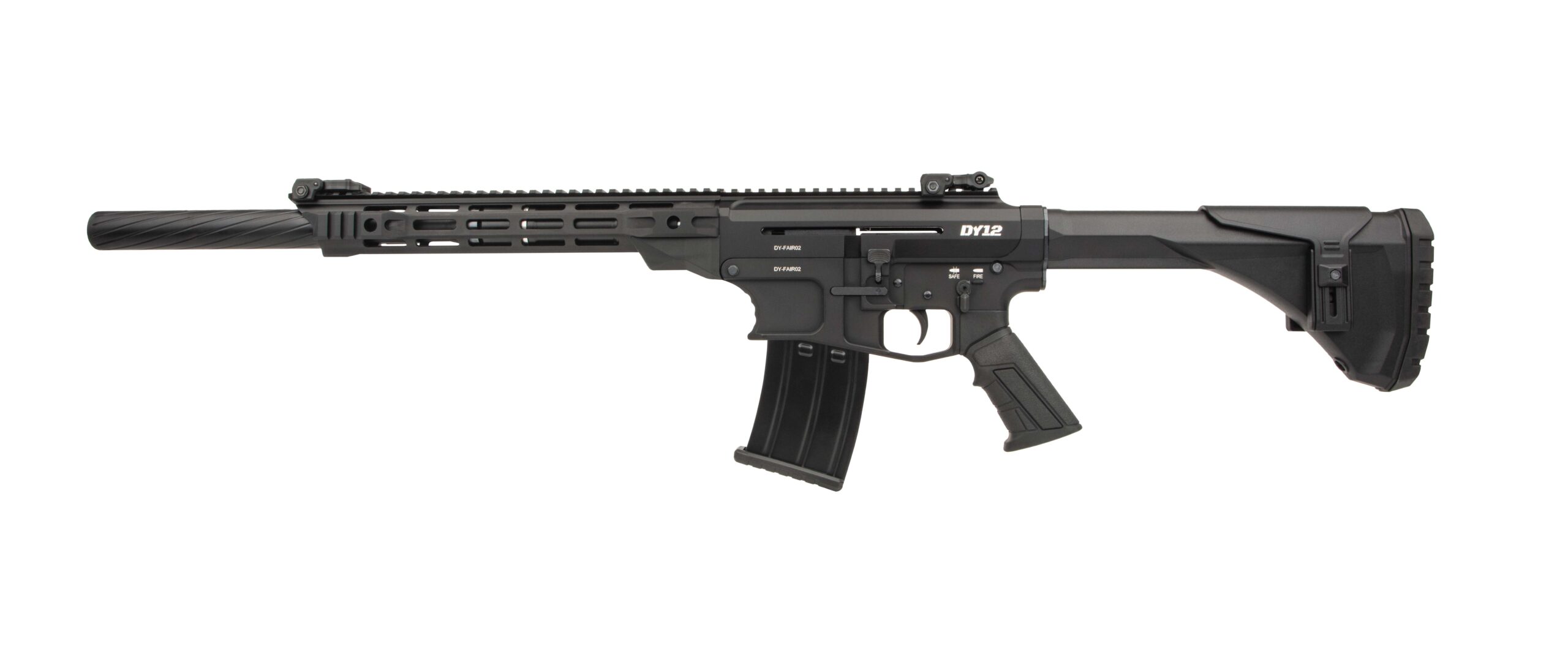 DERYA ARMS DY12 12/18 BL/SY 3" 5+1