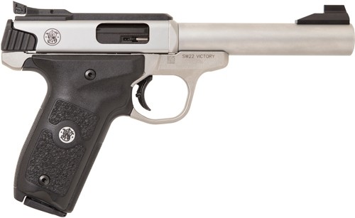 S&W SW22 VICTORY TARGET 5.5" - ADJ. 10-SHOT STAINLESS POLYMER - Image 2
