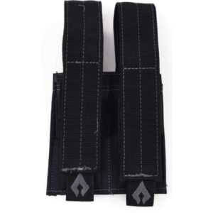 Advance Warrior Solutions Pistol Double Mag Pouch Black