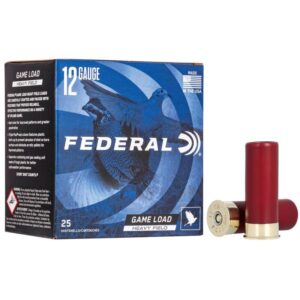 Federal Game-Shok Shotshells  12ga 2-3/4" 1-1/8oz  #7.5 25/ct