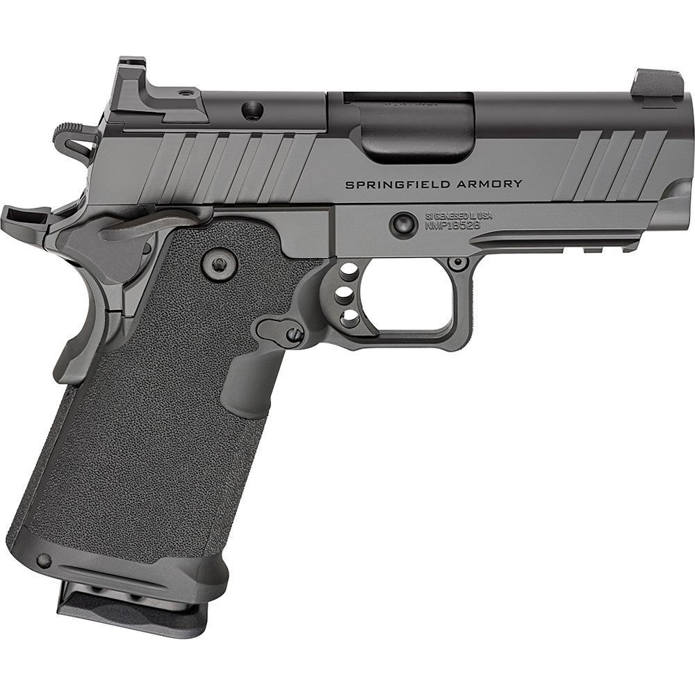 Springfield 1911 DS Prodigy AOS LC Handgun 9mm Luger 10rd Magazines(2) 3.5" Barrel U-Notch w/Night Sight Optic Ready