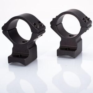Talley Lightweight Alloy Scope Mount Combo Remington 700 Long Action 30mm Low - Black Anodized