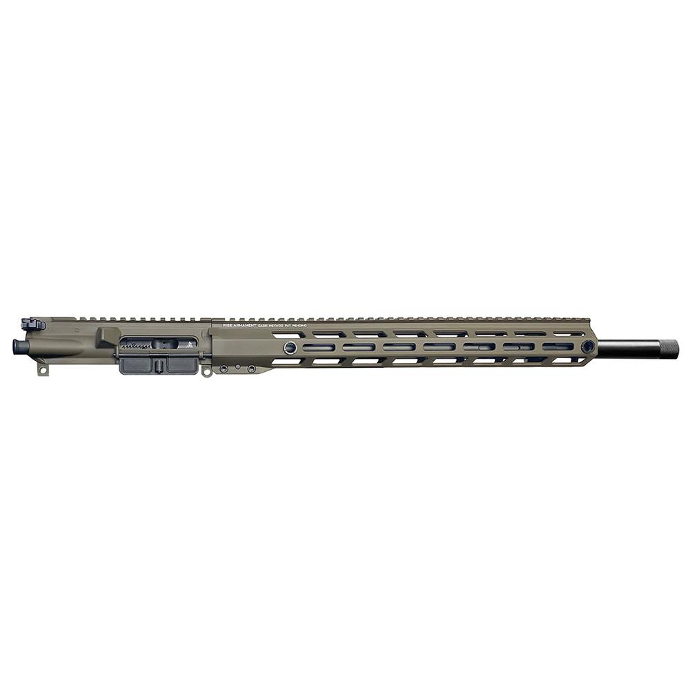 Rise Armament Watchman XR Complete Rifle Upper .22 ARC 18" 1/2x28 Threaded Barrel Patriot Brown