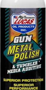 LUCAS OIL 16OZ GUN METAL POLSH - TUMBLER MEDIA ADDITIVE LIQUID