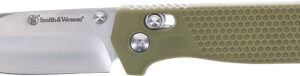S&W KNIFE 24/7 PIVOT LOCK DROP - POINT 3.3" SS/GRAY