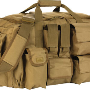 RED ROCK OPERATIONS DUFFLE BAG - 7 EXTERNAL UTILITY POUCHES TAN
