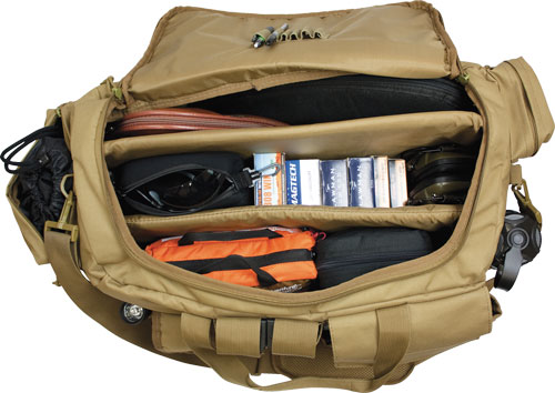 RED ROCK OPERATIONS DUFFLE BAG - 7 EXTERNAL UTILITY POUCHES TAN - Image 2