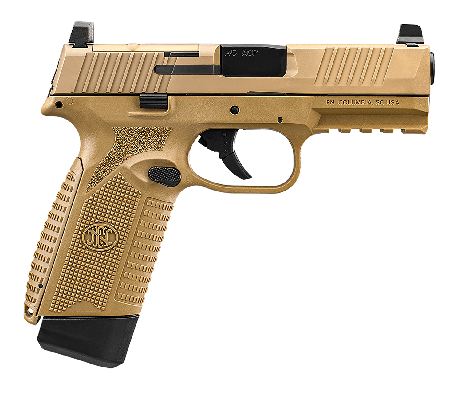 FN 545 MRD 45ACP FDE 4.1" 15+1