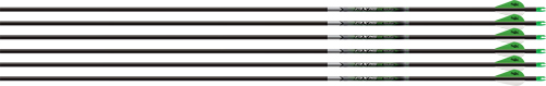 EASTON AXIS 5MM 500 W/ HALFOUT - 6-PACK W/ 2" BLAZER VANES