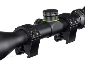 VIRIDIAN VENTA 3-9X40 SCOPE - W/ RINGS ANODIZED BLACK