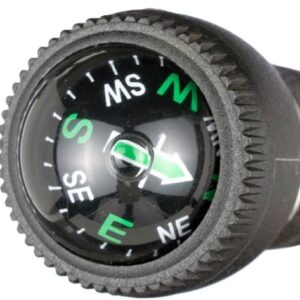 RUKO FIXED BLADE SURVIVAL 6" - ABS HANDLE WITH BALL COMPASS