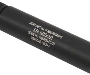 GUNTEC AR15 SLIP OVER FAKE - SUPPRESSOR BLACK