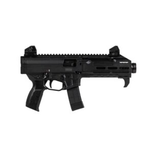 CZ USA Scorpion 3+ Handgun 9mm Luger 20rd Magazines (5) 7.8" 1/2x28 Threaded Barrel Black with QD Sling Mount