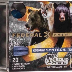 Federal Solid Core Handgun Ammunition 10mm Auto 200 gr TSJ 20/ct